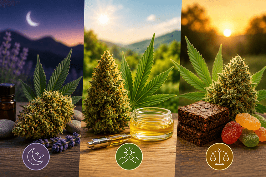 Indica vs. Sativa vs. Hybrid: Finding the Right Effects Indica vs. Sativa vs. Hybrid