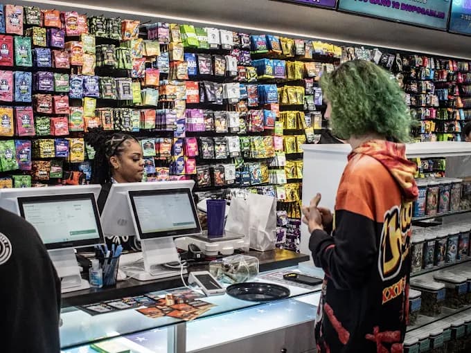 Interior of URB Cannabis Dispensary Mt Pleasant Interior of URB Cannabis Dispensary Mt Pleasant