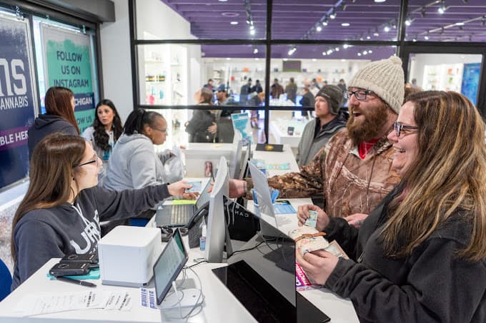 Happy Customers at URB Cannabis Monroe Customers feels happy with our budtender at URB Cannabis Monroe